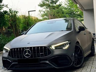 Mercedes Benz CLA45 45S in Old Klang Road, KUL