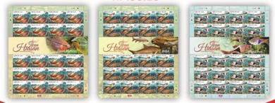 Mint stamp Sheet Ornamental Fishes Malaysia 2018