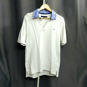 Tommy Hilfiger American Flag Collar T-shirt