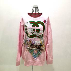 Gucci Tiger Interlocking G Oversize Sweatshirt