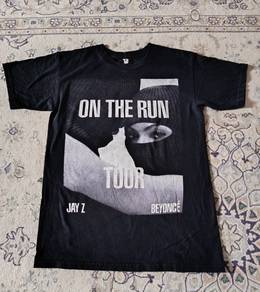 Vtg Tshirt On The Run Tour Jay Z and Beyonce