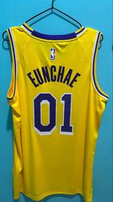 le sserafim Hong Eunchae NBA Lakers Jersey
