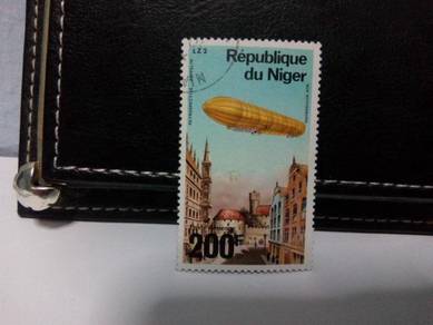 Niger Stamps Zeppelin