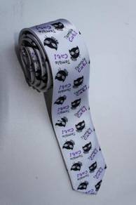 SLIM Terrible Cat Animal Cartoon Neck Tie