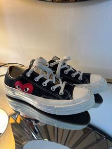 Authentic CONVERSE x Play Converse Shoe size 37❤️
