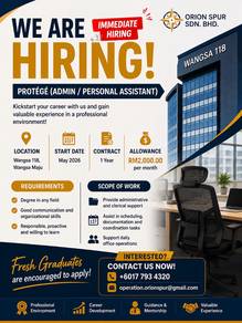 PROTÉGÉ (Admin / Personal Assistant)