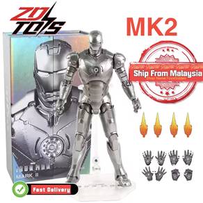 ZD Toys Original Iron Man MK2 Marvel legends Actio