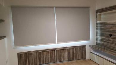 INSTALL ROLLER BLIND l langsir jenis roller anda