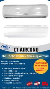 2hp Samsung / Hitachi Aircond AN3072