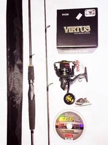 Ryobi virtus 5000 reel combo pioneer snapshot rod