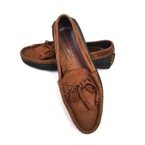 Cole Haan Women's Country Brown Leather Moc Toe