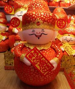 230cm 七尺高 7 feet high choi san yeh CNY 财神爷新年装饰品公仔