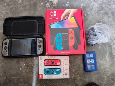 nintendo switch oled untuk dilego