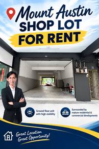 Shop lot For Rent in Johor Bahru,JHR