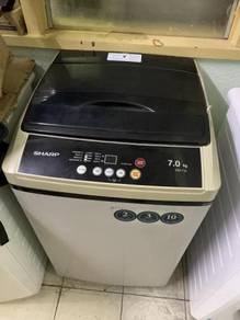 Sharp Mesin Basuh 7kg Washer Fully Auto Recond
