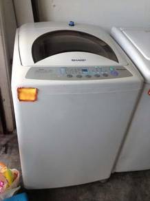 10kg Washing Machine Mesin Basuh Sharp Recondition