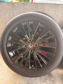 Rim + Tayar Ori Hatcback