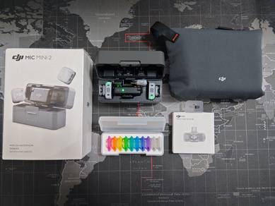 Dji Mic Mini 2 (UNDER WARRANTY) full set