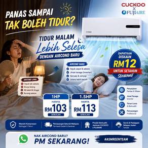 Promosi Aircond Bulanan Ansuran AC141