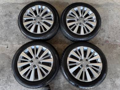 Rim original city 16 inch tayar 98% year 2025