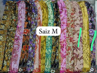 Batik terengganu sarung siap