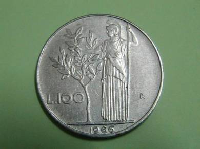 Italy 100 Lire 1966