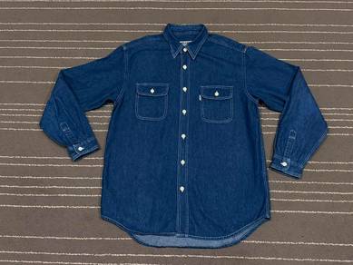 Vintage BIG JOHN denim chambrey japan  M 5109