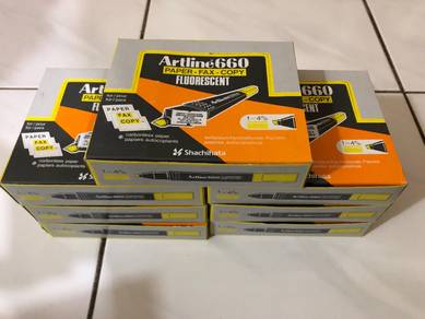 Artline Highlighter 660 Set (12 pens per box)