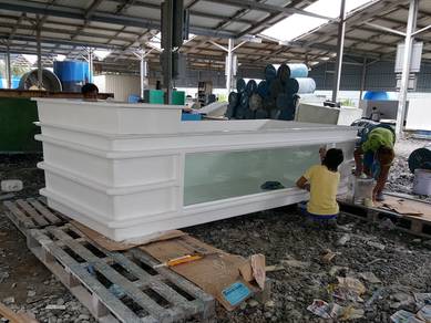 Fiberglass Hatchery Tank / Fish Aquarium tank