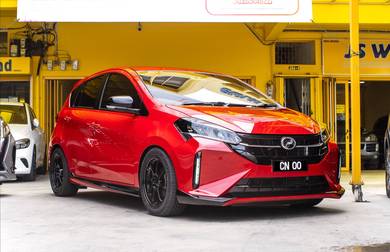 Perodua MyVi X in Georgetown, PNG