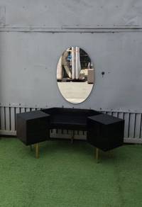 YE54H Meja Solek Klasik 5' Vintage Dressing Table