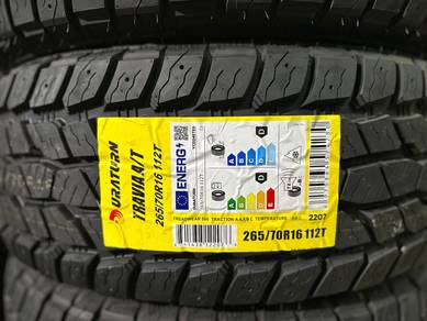 265/70/16 Duraturn Travia AT Tyre 2026 Tayar