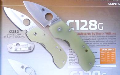Spyderco Leafstorm C128G