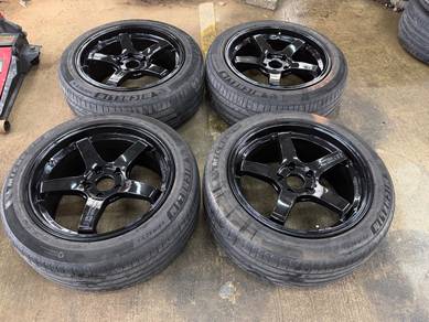 Sport Rim 18 Second Advan GT Siap Tayar Second