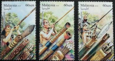 Mint Stamp Blow Pipe Malaysia 2018