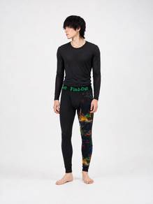 Find-Out Abstract Graphic Leggings