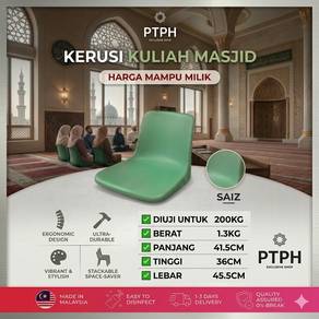 kerusi kuliah mampu milik