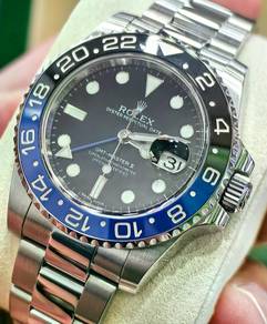 Pre Own Men's Rolex GMT-Master II 116710BLNR Batma