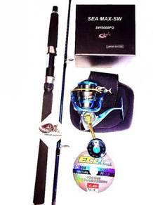 G-tech sea max 5000 reel combo seahawk air storm