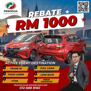 Perodua MyVi G in KL City, KUL