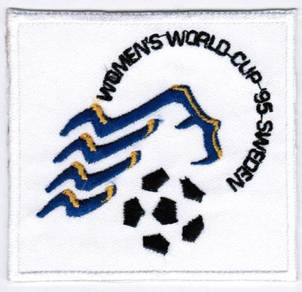 1995 2nd Sweden FIFA Women World Cup Patch