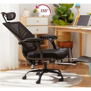 Chair Black Hitam Executive Premium Luxury Kerusi