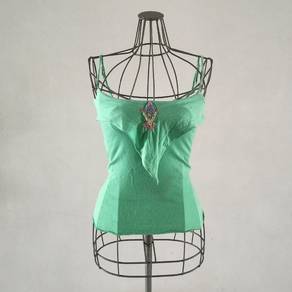 Armani Exchange Green Tank