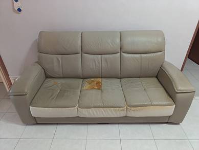Used 3-Seater Leather Sofa