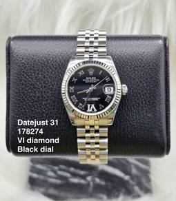 Rolex Datejust 31mm 178274 Roman Diamond