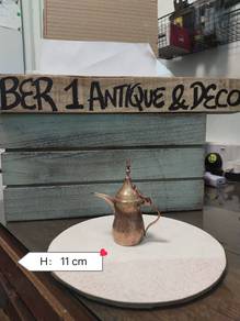 Antique Teko Kopi Tembaga Antik Vintage
