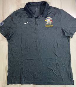 Nike Dark Green Collar Tee #CX Used