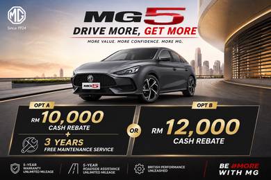 MG MG5 LUX in Jalan Ipoh, KUL