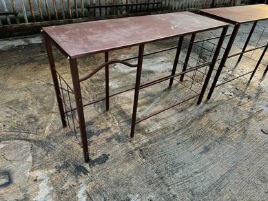 4ft Steel Kitchen Rack Dapur Gas Besi Metal