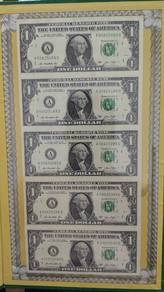 usd 1 dollar 5 in 1 uncut